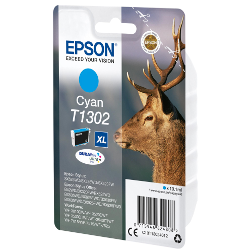Epson - Cartuccia ink - Ciano - T1302 - C13T13024012  - 10,1ml